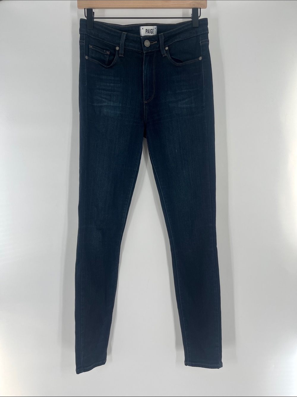 Paige Blue Hoxton Ultra Skinny Pants Jeans Size 26 Gently Used